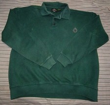 Jantzen Vintage Men L Long Sleeve Polo Shirt
