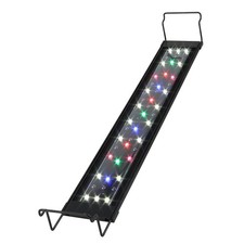 WaterRebirth Aquarium Lights Fish Tank Light 10 20 30 55 Gallon 18-24", Black