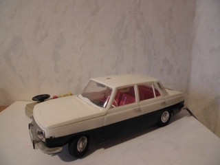 DDR Spielzeug Fernlenkauto Wartburg 353 Polizei von Anker für Bastler