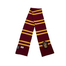 Harry Potter Gryffindor Adult Unisex Scarf Red Yellow Ribbed Knit Wrap Shawl