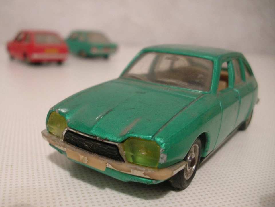 CITROEN GS scala 1/43  vintage SOLIDO prima edizione mk1 verde - Immagine 3 di 4
