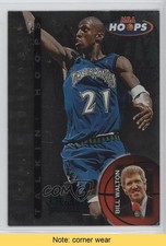 1997-98 NBA Hoops Talkin' Hoops Kevin Garnett Bill Walton #16 HOF READ 0l2