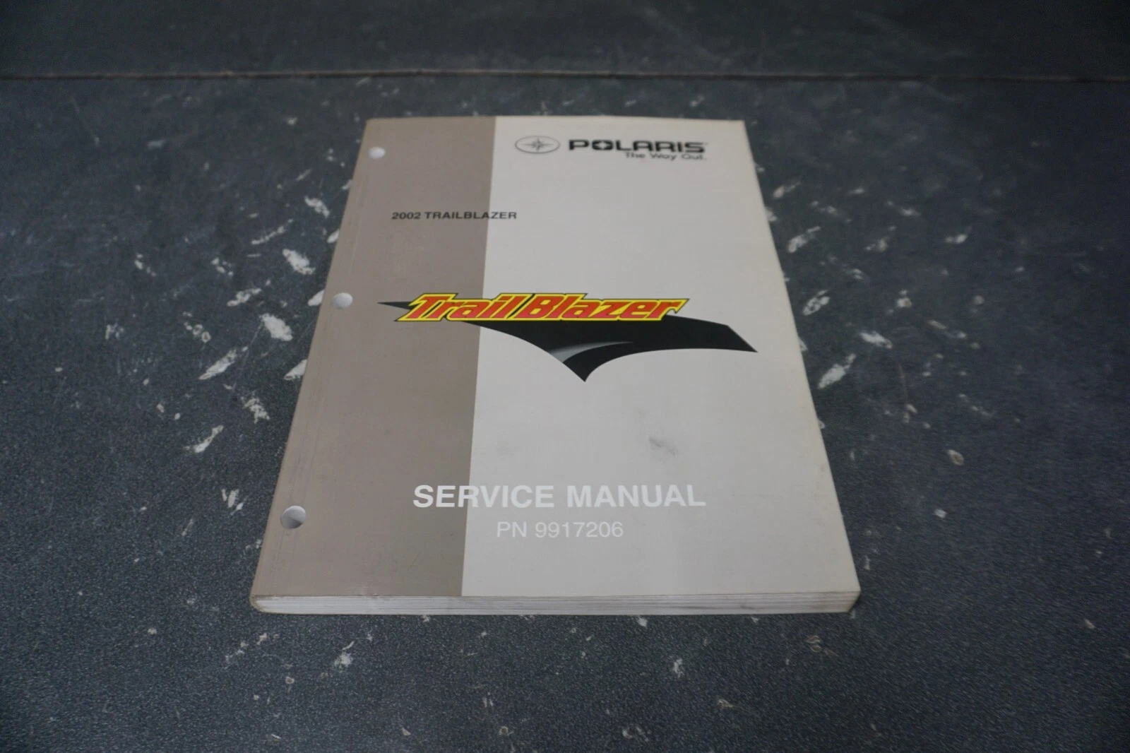 Polaris ATV 4-Wheeler OEM 2002 Trailblazer Service Manual 9917206