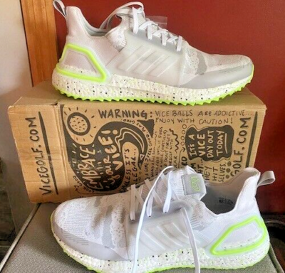Vice Golf Shoes Adidas Limited Ultra BOOST 1/1000 Lime Men's Size