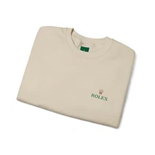 Rolex Embroidered Logo Crewneck Sweatshirt (Various Colors)