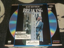 Breaking In NEW SEALED Laserdisc LD Burt Reynolds Casey Siemaszko Free Ship 50