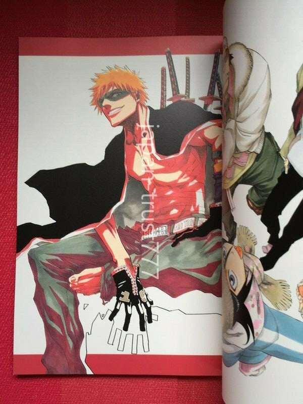 Tite Kubo: Bleach Art Book [All Colour But Black Japanese Book