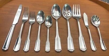 Mikasa * WHITNEY-AMERICAN CHIPPENDALE Glossy Stainless Flatware CHOICE (138)