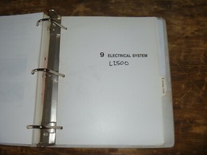 Kubota L2500 Tractor Electrical Wiring Diagram Manual | eBay