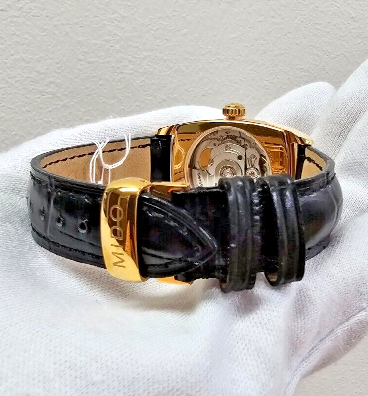 Genuine Italian Gualtiero Baroncelli  leather strap with Murano glass clasp. Murano Watches | Murano millefiori watch with leather band  main image 4