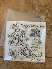 Close to My Heart My ACYRLIX STAMP set CTMH Simple Beauty
