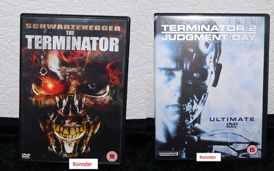 The Terminator 1+2 DVD - 3 Disc - mit Arnold Schwarzenegger - kein dt. Ton -