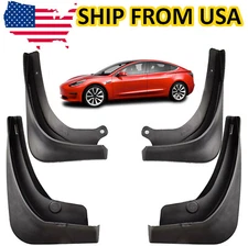 Front Rear Set Mud-Flaps Splash Guards For TESLA MODEL 3 2016-2023 ACCESSORIES