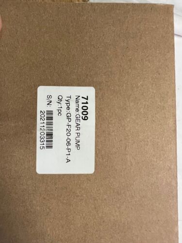 Dynamic GP-F20-06-P1-A interchange Hydraulic gear pump 2.80 GPM @ 1800 RPM 3650 - Picture 4 of 4