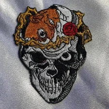 Skull Knight Berserk Anime Iron On Embroidery Patch