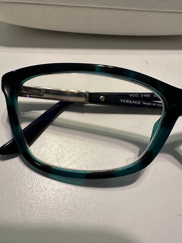 Versace Brille 3186 5076 Grün Havanna, Größe 54-016-140 Schildpatt Optik - Bild 3 von 8
