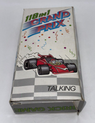 GRAND PRIX Talking BRICK GAME 118 in 1 - LCD Game & Watch Portable Console - NEW