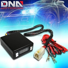 Universal Box Design Programmable Led Digital Display Car Turbo Timer Kit Black