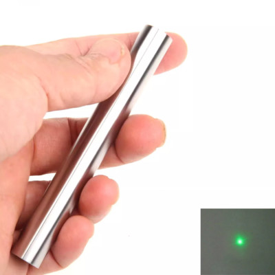 532nm Green 532T-20-10440 Laser Module Small Straight Stainless Steel III