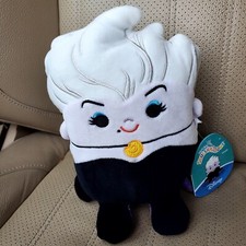 Disney URSULA SQUISHMALLOW Little Mermaid Stuffed Plush 7-8" Kellytoy NEW RARE