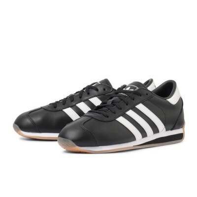 Adidas Originals COUNTRY II Core Black White Carbon ID6600 US4-12 w/Box New