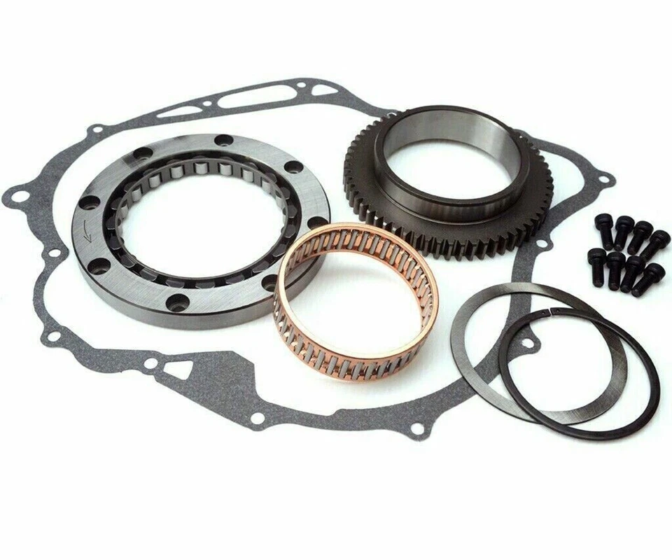 Kit de embrague de arranque unidireccional de actualización de amortiguador para Yamaha V Star 1100 XVS1100 99-09 Foto 3 de 4