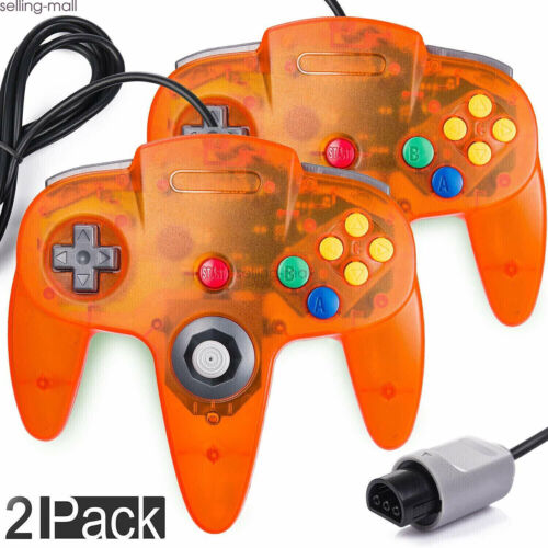 2PCS Classic Wired N64 Controller Gamepad Joystick for Nintendo 64 Video Game - Picture 5 of 99