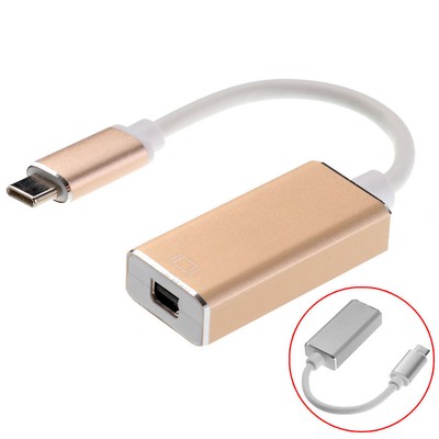 USB3.1 Type-C to Mini DisplayPort Adapter 4K HD USB-C to DP Converter Cable HDTV