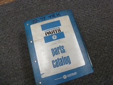 1973 Dodge RM300 RM350 RM400 Motor Home Chassis Parts Catalog Manual