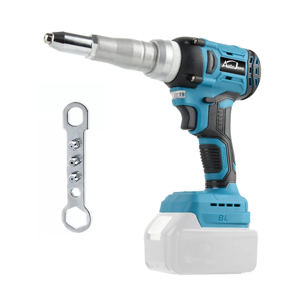 AUTOJARE Für Makita 18V Akku Nietpistole 20000N Elektrisch Blindnietgerät Popnietenzange