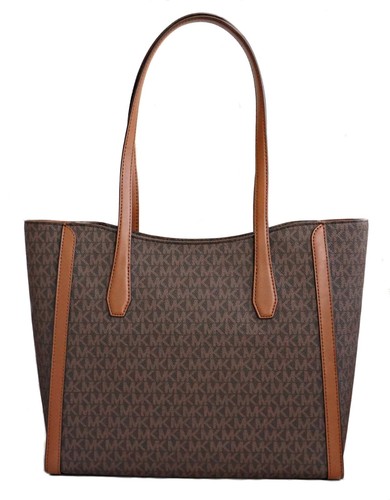 Michael Kors sac femme sac à main cabas Leida LG TZ marron mort neuf - Photo 8 sur 11