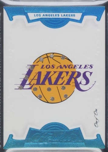 2019-20 Panini Flawless Championship Tags Anthony Davis Lakers 1/2