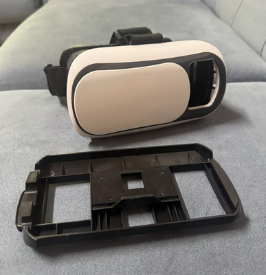 Sparkasse Google Cardboard Smartphone VR-Headset schwarz/weiß mit Kopfband