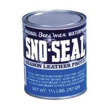 Atsko Sno-Seal Original Beeswax Waterproofing Seasonal Leather Protection (1 Qua