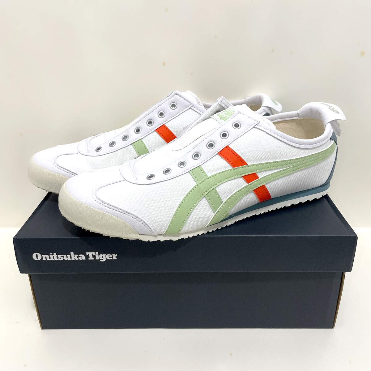 Onitsuka Tiger MEXICO 66 SLIP-ON 1183A360 129 WHITE/JADE Unisex