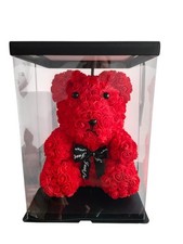 40 CM Artificial Rose Red   Teddy Bear Rose Bear Flower Gift Valentines