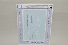 HO scale Microscale decals MC-4093 Duluth Win...