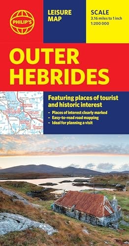 Philip's Outer Hebrides: Leisure and Tourist Map by Philip's... - - Image 2