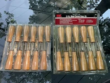 Vintage 1997 Wood Carvings Tools 22 Pieces