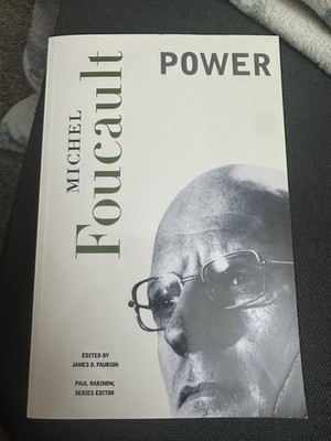 Michel Foucault Power Essential Works 1954-1984 Trade Paperback 2001 Philosophy