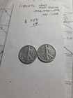 1941-1944 Walking Liberty Half Dollar, 90% Silver, Lot 25