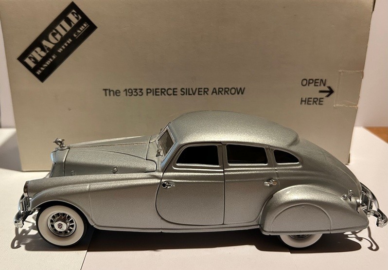 Danbury Mint 1933 Pierce Silver Arrow with Box | eBay