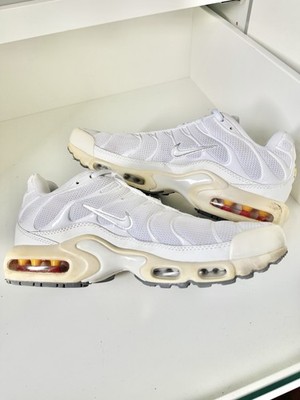 Nike Air Max Plus TN White Cream Beige EU 42 Sneaker Schuhe