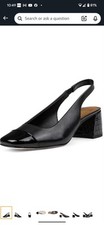Donald Pliner Women's Amore Slingback Pump Black Size 6.5M