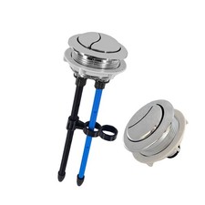 1.89in/48mm Toilet Tank Button Thread Diameter Toilet Push Button,Adjustable ...