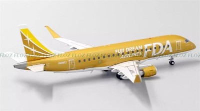 JC Wings Fuji Dream Airlines for EMBRAER Emb175 JA09FJ Gold Color
