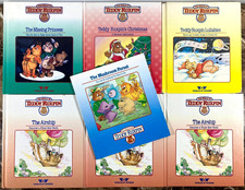 The World of Teddy Ruxpin Books ONLY Lot 7 Vintage Worlds of Wonder WoW NO TAPES