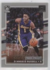 2017 Panini Donruss Basketball Press Proof Silver D'Angelo Russell #11