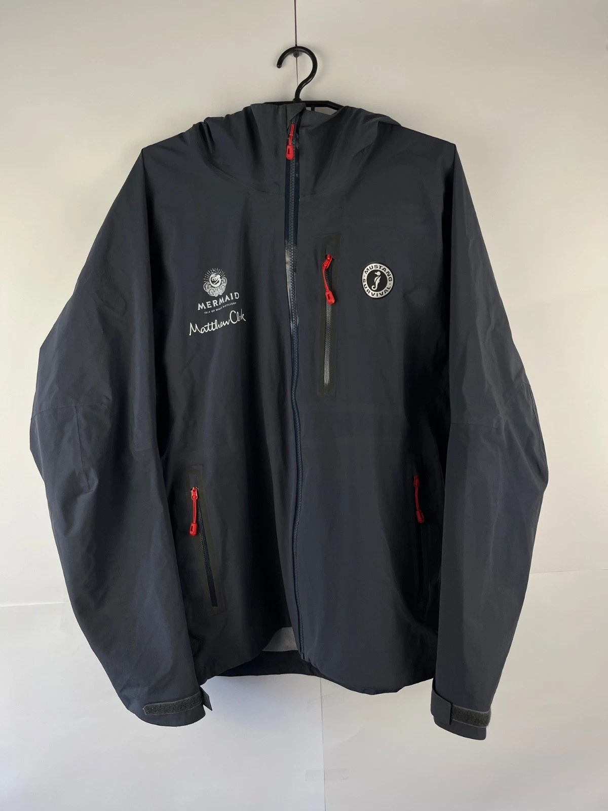 Mustang Survival Mattew Clark Men's Dark Grey Full Zip Hooded Jacket Size M
Opens in a new window or