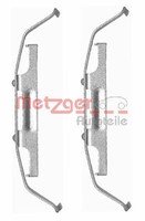 Metzger ZubehöRsatz Scheibenbremsbelag Passend FüR BMW X5 E53 4.4I 4.8Is